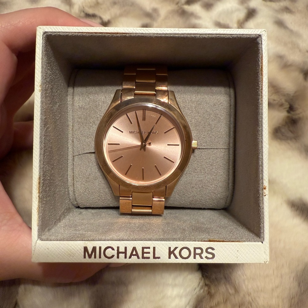 Michael Kors Rose Gold Watch